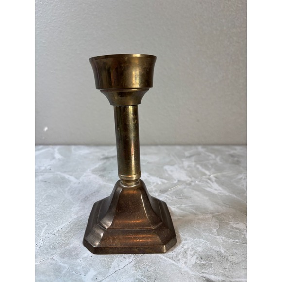 Other - Solid Brass Candlestick Holder Home Decor Table Centerpiece‎ Antique Vintage